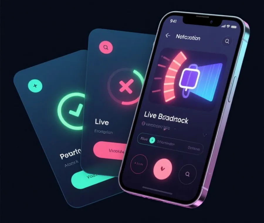 澳洲幸运8实时开奖通知与直播入口示意图